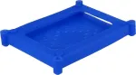 Inter-Tech 88885384 mėlynas silikoninis dėklas 2,5 inch diskų apsaugai