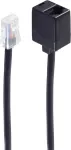 Telefono kabelis ShiverPeaks BS70226-8/8 6 m Juodas