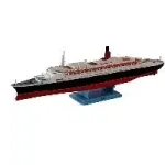 Revell Queen Elizabeth 2 &ndash; 1:1200 &ndash; keleivinis laivas &ndash; surinkimo modelis &ndash; pažengusiems &ndash; Plastikas (MR-5806)