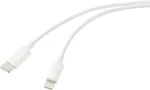 Renkforce USB 2.0 kabelis USB-C&reg; &ndash; Apple Lightning 2,00 m baltas (matinis) RF-5724080