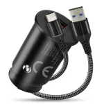 Automobilinis kroviklis everActive CC-15QC QC3.0 18W 1x USB su kabeliu