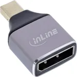 InLine 17291C lyties keitiklis DisplayPort Mini DisplayPort Pilka, Juoda