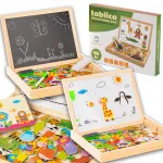Extralink Toys Tablica KREDOWO-MAGNETYCZNA Edukacyjna Dwustronna