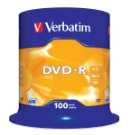 Verbatim DVD-R Matt Silver 4.7 GB 100 vnt.