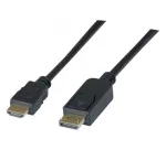Hypertec 128164-HY vaizdo kabelio adapteris 3 m DisplayPort HDMI Juoda