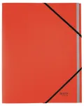 Leitz Recycle Card Skiriamieji lapai su kietais vir&scaron;eliais, A4, kartonas, raudona, 430 g/m&sup2;, klimatui neutralūs, 247 mm