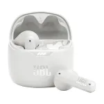 Ausinės JBL Tune Flex, belaidės TWS, į ausį, skambučiams/muzikai, Bluetooth, balta