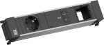Maitinimo blokas Power Frame Bachmann BM0023849 su 1x CEE7/3, 1x USB-C PD 100W ir 1x jungtimi, 0,2 m kabelis