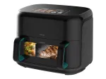 Cecotec Cecofry&Grill Smokin'Prime 11000 Dviguba Kar&scaron;to Oro Gruzdintuvė 11L 2800W Juoda