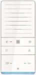 TechniSat TCS ISW6031-0145 TASTA PRO Hands-Free Audio Plus White SDI Indoor Station