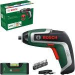 Akumuliatorinis suktuvas Bosch IXO 7 Level Set 2.0 Ah (06039E0008)