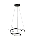 Sibiu Pendant LED &scaron;viestuvas, 42W, 4000K, juodas