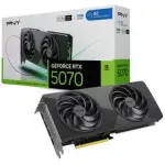 PNY GeForce RTX 5070 Slim OC 12GB GDDR7 Dual Fan Graphics Card