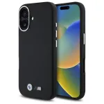 BMW BMHCP16S23PMWK iPhone 16 6,1 inch Black Hardcase M Smooth Full Wrapped Metal