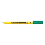 STAEDTLER Noris Fineliner 338 &ndash; žalia &ndash; 0,6 mm &ndash; plonas antgalis &ndash; pakuotė po 10 vnt.