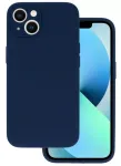 Vennus Samsung Galaxy A22 5G Silicone Lite Case Navy Blue