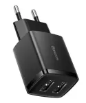 Baseus Compact Charger 2x USB 10.5W Black