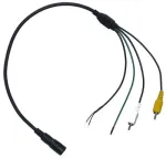 AXION CA 001A Adapter Camera DIN 4-PIN to RCA Cinch