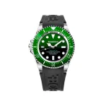 BOBROFF MAN BF0002ibvBFS rankinis laikrodis, 42 mm, juodas ciferblatas, odinė apyrankė