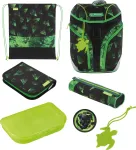 Herlitz Primary School Backpack SoftLight Plus Greenline Explorer