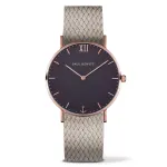 Paul Hewitt Sailor Line Unisex Watch 39mm Rose Gold Stainless Steel Mesh PH-SA-RSTB25M