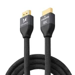 Wozinsky HDMI 2.1 kabelis 8K 60Hz 48Gbps / 4K 120Hz / 2K 144Hz 3m sidabrinis (WHDMI-30)