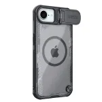 Nillkin Iceblade Prop Magnetic Case su objektyvo dangteliu ir atrama, skirtas iPhone 16e - Juoda