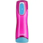 Contigo Swish 500ml Tritan Plastic Water Bottle Raspberry Pink