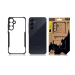 Tactical galinis dangtelis Quantum Stealth Galaxy A35 5G permatomas/juodas