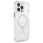 SKINARMA Saido Dėklas, skirtas iPhone 16 Pro 6,3 colio, magnetinis įkrovimas, permatomas