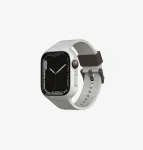 UNIQ Monos 2in1 Apple Watch Strap with Case Series 4/5/6/7/8/9/SE/SE2/SE3 44/45mm Chalk Grey