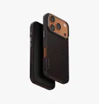 UNIQ Keva Edge dėklas, skirtas iPhone 17 Pro, su MagClick įkrovimu, oranžinis