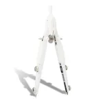 ARISTO TopLine Mat Series Precision Drawing Compass White (AR55815)