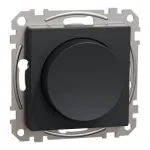 Schneider Electric Multiwire Rotary LED Dimmer 200W Anthracite