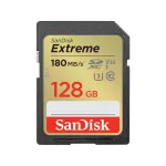 SanDisk Extreme SDXC atminties kortelė 128GB, UHS-I, U3, V30 (SDSDXVA-128G-GNCIN)