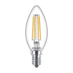 PHILIPS CorePro LED žvakė ND 6,5-60 W B35 E14 827 skaidri