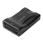LogiLink CV0160 SCART į HDMI keitiklis, 1080p, juodas