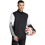 adidas Squadra 25 treniruočių vir&scaron;us vyrams 1/4 užtrauktuku juodas/baltas 2XL