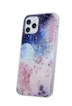 iLike Apple Gold Glam dėklas, skirtas iPhone 14 Pro 6,1 colio, Galactic