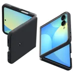 SPIGEN Nano Pop MagSafe dėklas, skirtas Samsung Galaxy Z Flip8 - juodas sezamas
