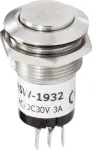 Renkforce RF-4707810 nerūdijančio plieno durų skambučio mygtukas, 1-gang, 24 V/1 A