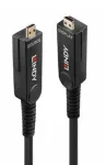 Lindy 25 m &scaron;viesolaidinis hibridinis Micro-HDMI 8K60 LSZH kabelis su nuimamais HDMI jungtimis 38543