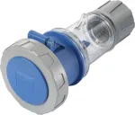 Sygonix SY-5873154 CEE-CARA ki&scaron;tukinis lizdas 32A 3 polių 230V/AC IP67 be varžtų mėlynas