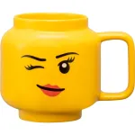 LEGO keramikinis puodukas Winking Girl, didelis