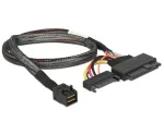 Delock Kabel SFF-8643 Stecker > U.2 SFF-8639 Buchse + SATA Stromanschluss 50 cm (84819)