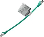 IT-BUDGET Visi&scaron;kai Varinis Auk&scaron;čiausios Kokybės Komutacinis Kabelis - Flex AWG 26 - Cat.8.1 - 2000 MHz - Be Halogenų - PoE+ - 40 Gbit - Žalias - 0,25 m (90ITBFLEX81PK025GR)