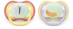 Philips AVENT Ultra Air Night žindukas 0-6 mėn., 2 vnt., &scaron;vytintis tamsoje
