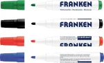 FRANKEN U-ACT! Line Whiteboard Marker, apvalus antgalis, 3 mm, įvairių spalvų, 1 vnt. Z1999