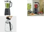 SEVERIN Stalinių mai&scaron;ytuvas SM 3722, 600 W, matinė juoda spalva, nuimamas 1,5 l BPA neturintis stiklinis indas, dangtis su matavimo taurele, nerūdijančio plieno peiliai, 2 greičiai, impulsinis režimas, ledo smulkinimas