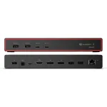 Lenovo ThinkPad Thunderbolt 4 Smart Dock 40BE0135DE jungčių stotelė, juoda, 100 W, 4K@60Hz